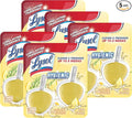 Lysol Hygienic Automatic Toilet Bowl Cleaner Lemon Breeze 2 ct (Pack of 5)