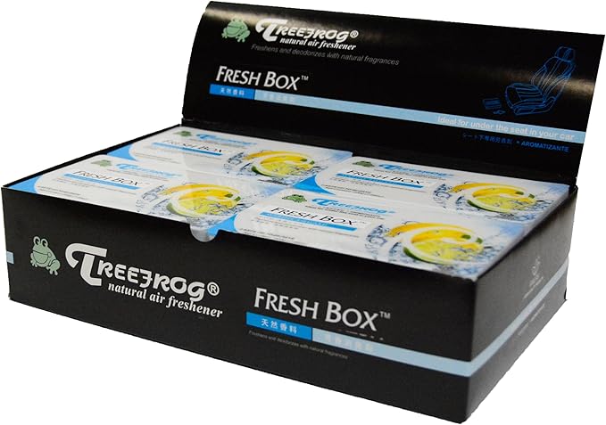 YirehStore Treefrog Fresh Box Marine Squash Scent 5 Pack Last Long Large Size Car Air Freshener