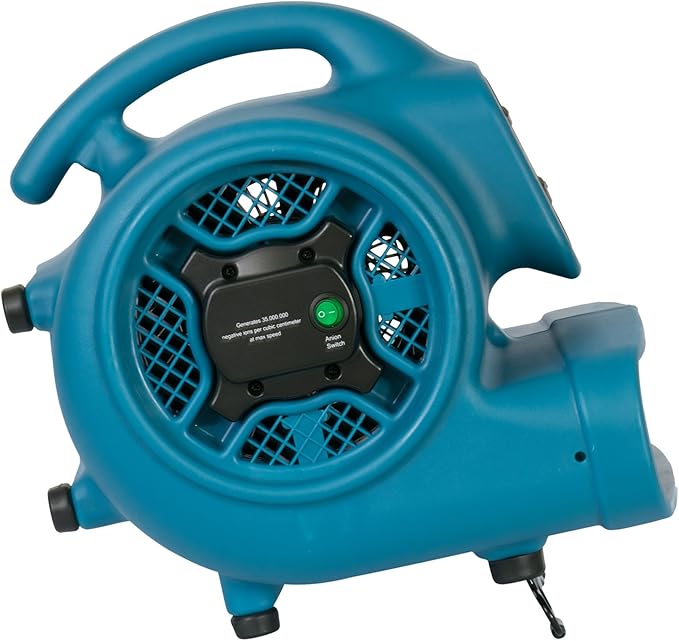 XPOWER P-450NT Freshen Aire 1/3 HP Scented Air Mover with Ionizer Timer &amp Freshener Beads Refill (Lavender Vanilla 8 oz)