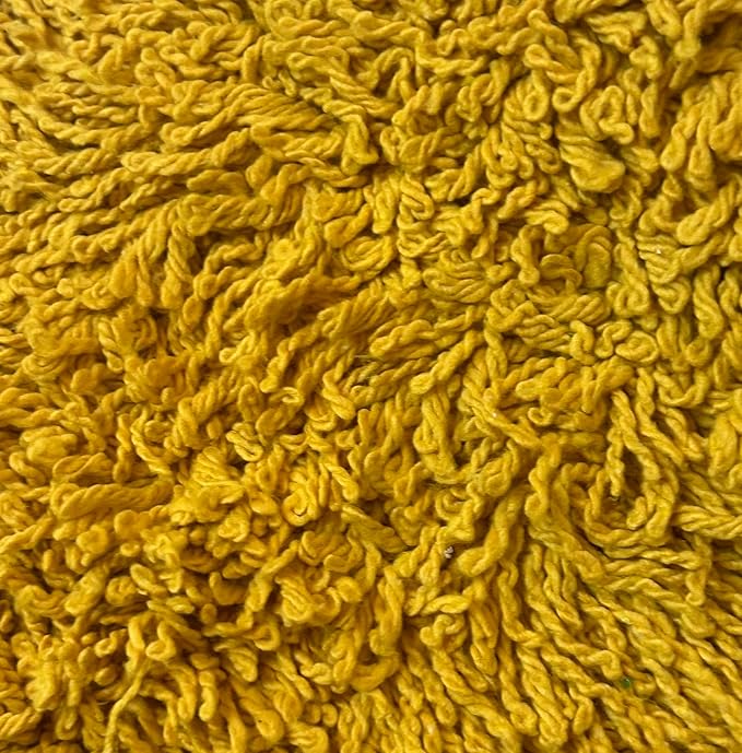 Ultimate Dust Mop Kit: Industrial-Grade Performance Heavy-Duty Frame Telescopic Handle - Yellow 60 Inch