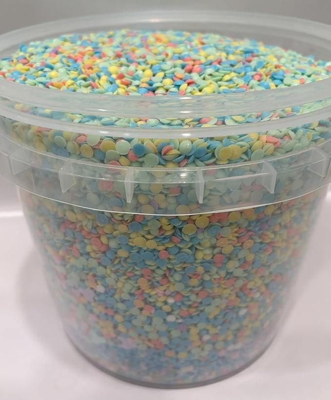 Scented Laundry Beads Clean Fresh Fragrance 5 Pounds Bulk Container Long-Lasting Fabric Deodorizer