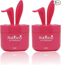 High Premium Quality RABBICO Sweet 2 Packs (Rabbit Lovely Ears Shape) Car Home Office Air Freshener Angel Snow Scent - Luxurious Floral Fruity Blend complemented by Amber and Vanilla Scent