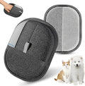 Pet Hair Removal Glove for Cats &amp Dogs Upgraded Electrostatic Reusable Pet Hair Remover Tool Magic Fur Removal Mitt for Laundry Couch Carpet Car Seat Pet Grooming Gloves (2)