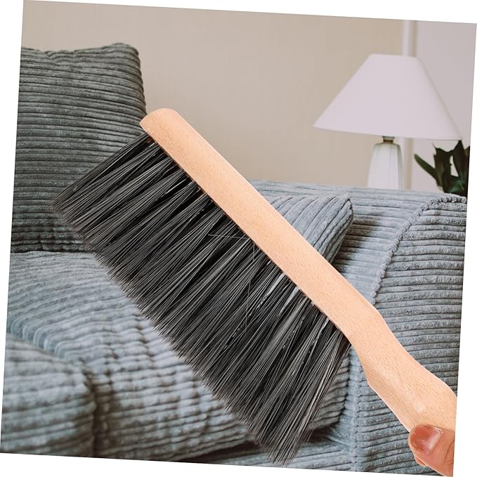 NOLITOY 3pcs Fireplace Hand Broom Soft Bristle Brush Duster Cleaning Tool Bench Brush