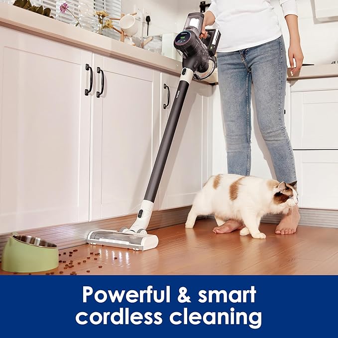Tineco Cordless Vacuum Cleaner Smart Stick Handheld Cleaner Strong Suction &amp Lightweight Cordless Handheld Vacuum Deep Clean Hair Hard Floor Carpet Car