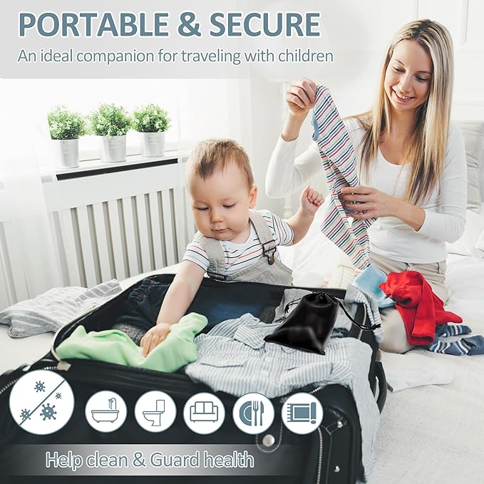 Spurgehom Handheld Steam Cleaner 25S Quick Heating Portable Steamer with Visible Water Level15-Piece Accessory Set Fast Heating for Car Carpet Upholstery Couch Tile Windows Cleaning