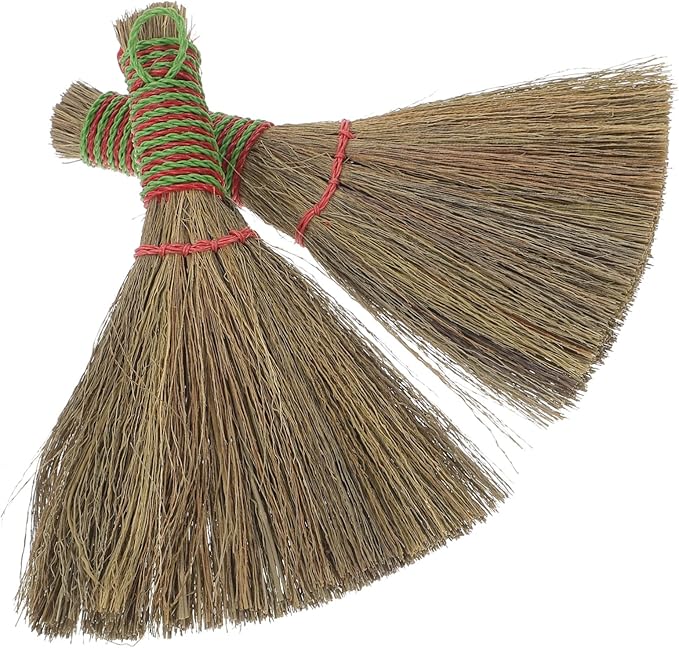 4sets Hand Duster Broom Small Broom Cleaning Brush Desk Sweeper 2pcs*4