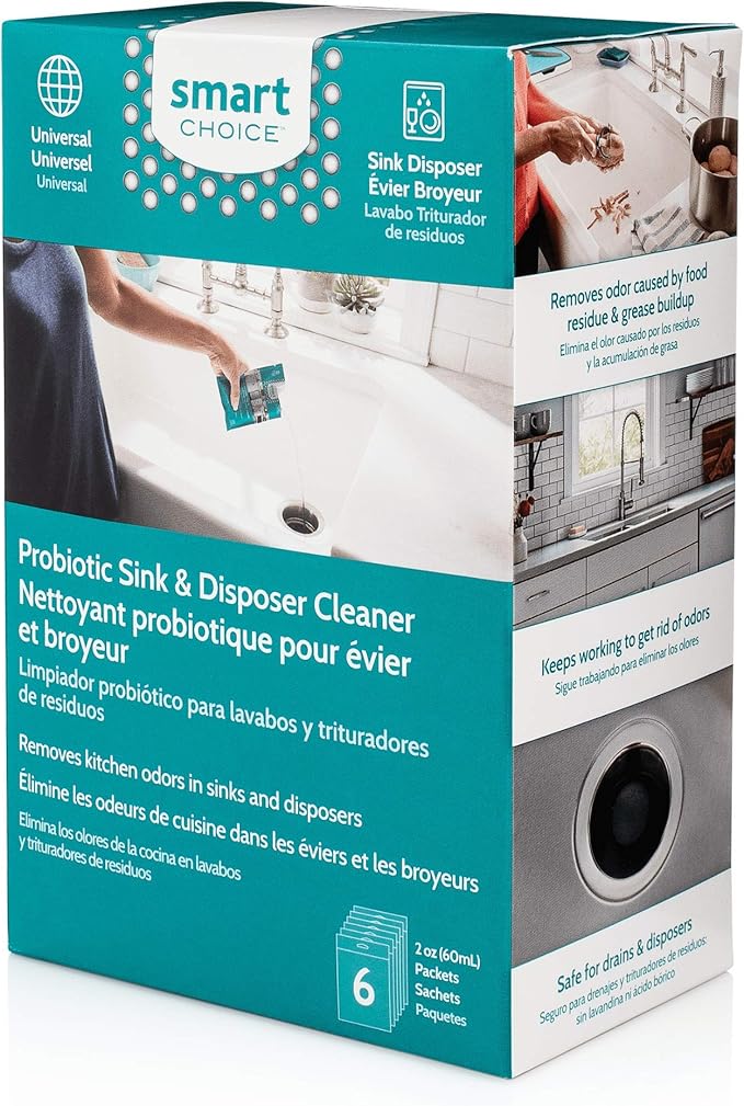 Smart Choice 10SCPROS02 Sink and Disposer Cleaner 6 Treatments