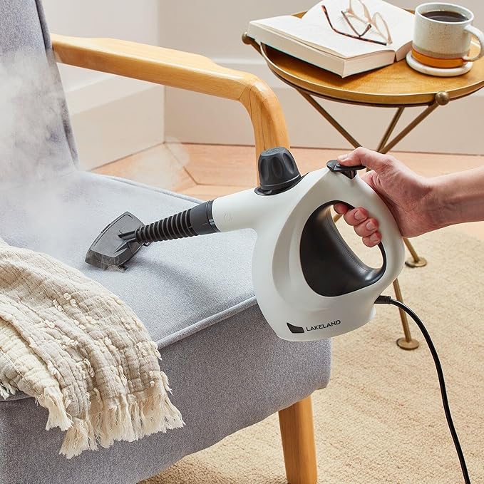 Steam Cleaner Handheld High Pressure Steamer for Home Use Multi-Surface Cleaning for Kitchen Bathroom Upholstery and Car Interior Saker Plus Steam Cleaner Best Steam Cleaners for Home Use (blue)