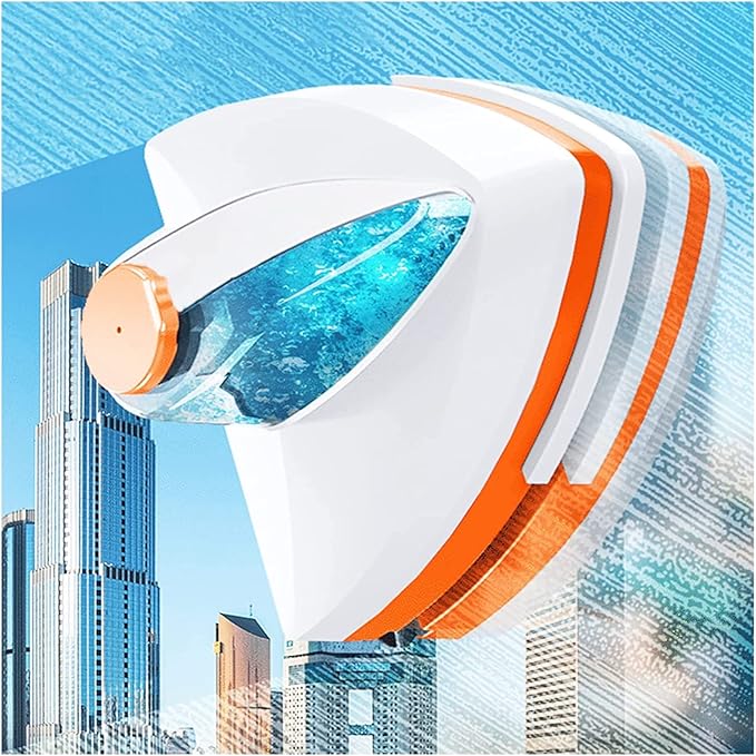 Magnetic Window Cleaner Water-Filled Magnetic Glass Brush Double Side Glass Cleaning Brush for Window Cleaning Household