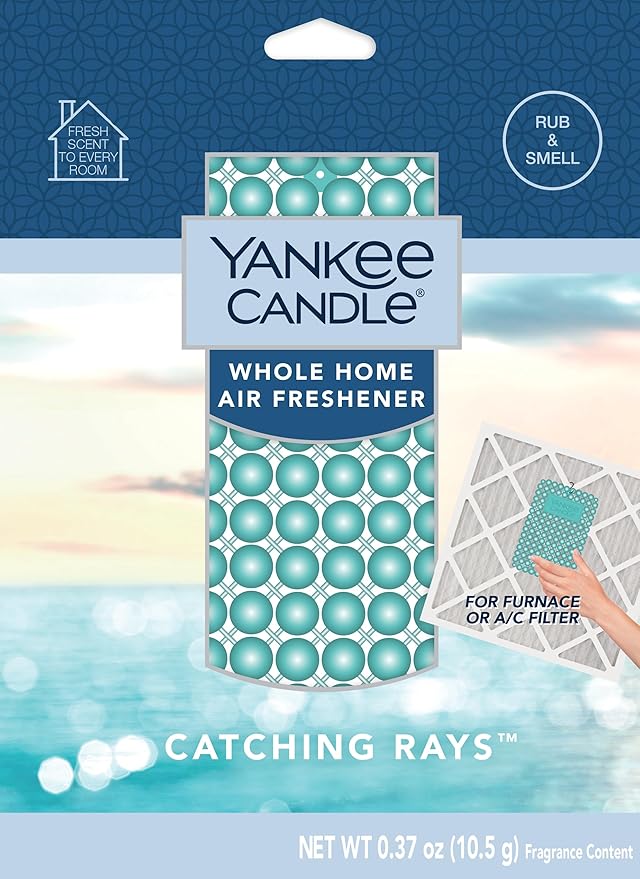 Yankee Candle Whole Home Air Freshener Variety Pack (Bahama Breeze Catching Rays Sun and Sand &amp Pink Sands) (1ea / Pack of 4)