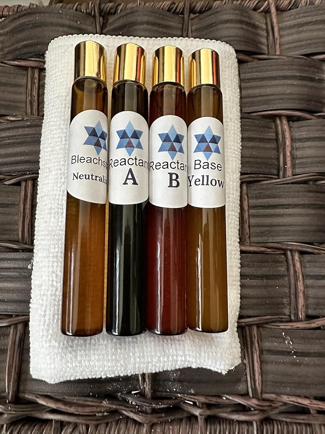 Spot N' Gone | Roller-Ball Applicator Spot Dye Kit | Bleach Stain Repair | Restores Carpet Color From Bleach Spills Acne Medication Cleaning Spots | Off-white Light Colored Carpeting
