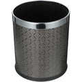 BESPORTBLE Plastic Wastebasket for Bedroom and Bathroom Plastic Trash Can with Large Opening Compact Round Waste Bin for Kitchen Office Home Use Easy to Clean and Stable Design
