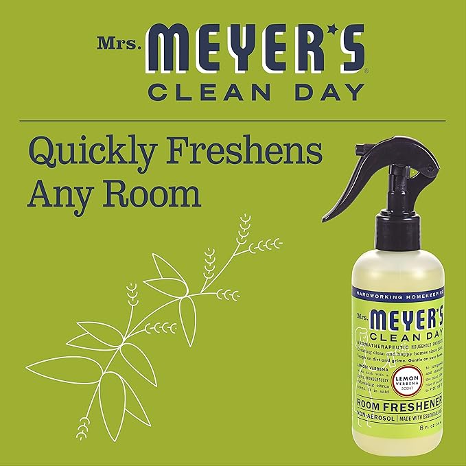 Mrs. Meyer's Clean Day Room Freshener Lemon Verbena 8 OZ (Pack - 6)