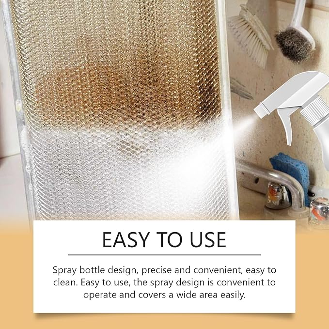 Kitchen Degreaser Spray - Multi-Surface Cleaner For Ovens Countertops - Removes Grease &amp Stubborn Stains(2PCS)