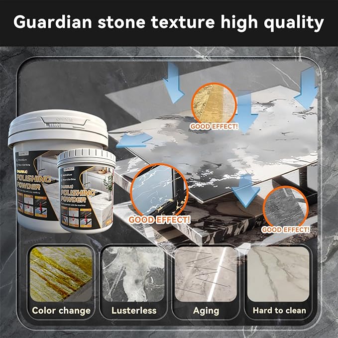 Marble Polishing Powder Granite Countertop Polish - Suitable for All Kinds of Stone Countertops Floors Polishing | Restore and Enhance Stone Natural Brilliance (5 kg)