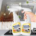 Heavy Oil Cleaner Stain 500ml Clean Kitchens Up Kitchen Oil Stains Degreaser Cleaner Heavy Duty All Purpose Grease Cleaning For Household Oven Stove Cookware Range Hood Cabinets (2pcs)