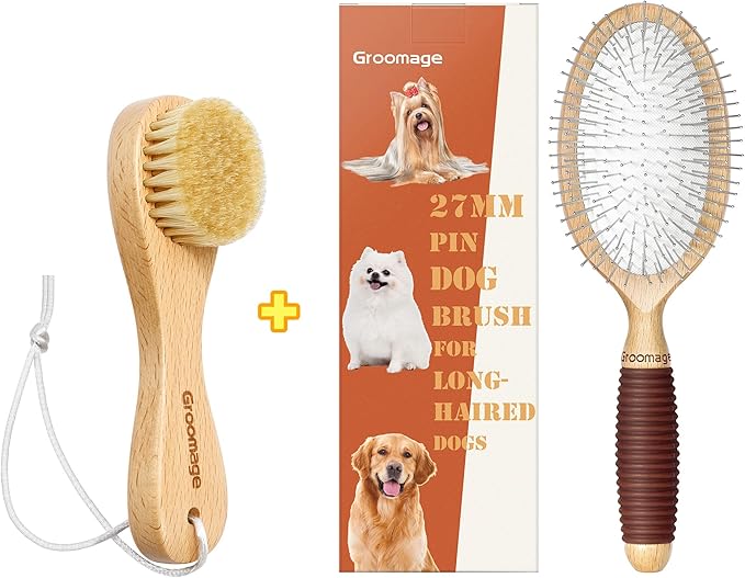 Laundry Stain Remover Brush Pin Brush for Dogs