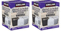 Kirkland Signature 10 Gallon Clear Wastebasket Liner 2 Pack (500 Bags)