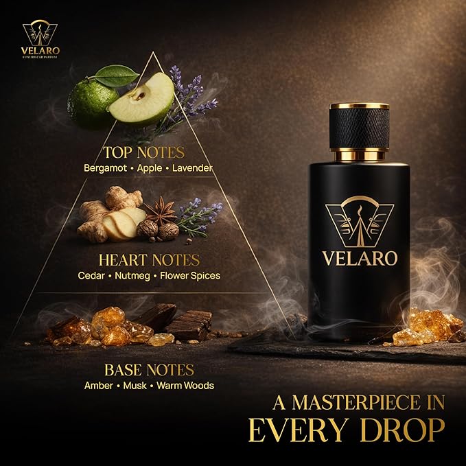 Luxury Car Fragrance Spray – 100ML (3.4oz) | Woody Amber Scent with Fresh Citrus &amp Spicy Aromatics | Heat-Resistant Perfume-Grade Car Scent (For Vehicle Interior Only)