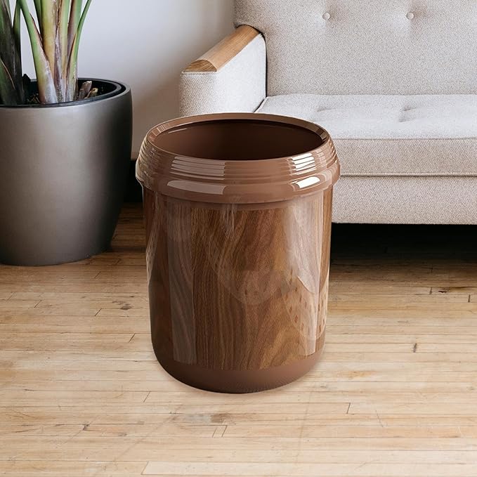 Yajuyi Trash Can Wastebasket Trash Bin Garbage Container for Bathroom Living Room L