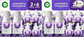 Air Wick Plug in Scented Oil Starter Kit2 Warmers + 6 RefillsLavender &amp ChamomileEco FriendlyEssential OilsAir Freshener(Pack of 2)