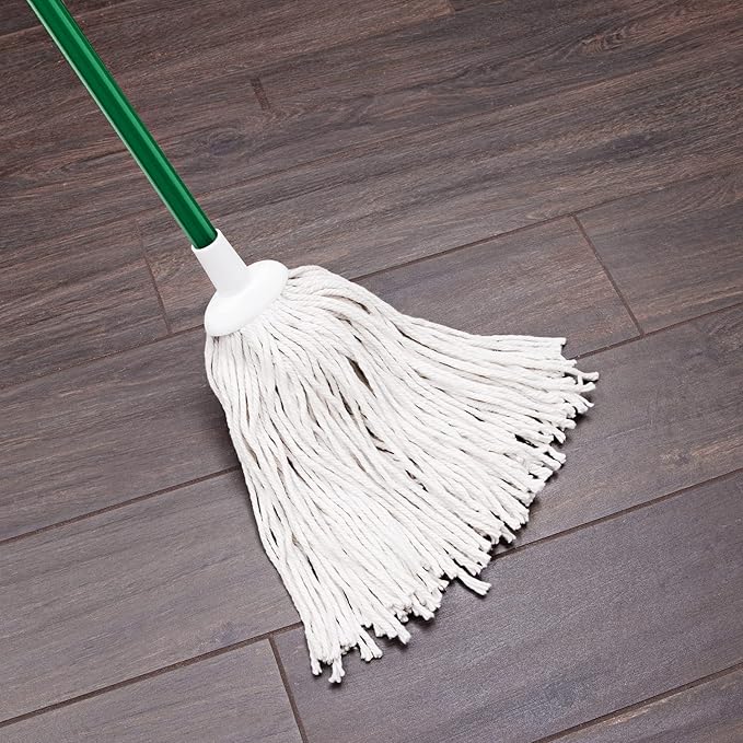 8oz Cotton Deck Mop Refill Case of 6 White