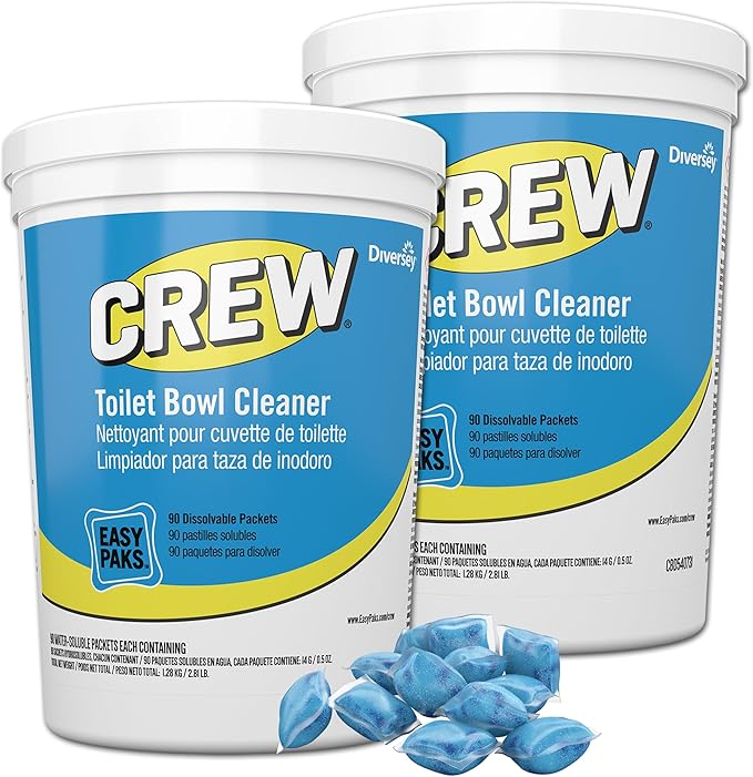 Diversey Crew CBD540731 Crew Easy Pak Pleasant Scent 6.3 lb Packet 2/CT