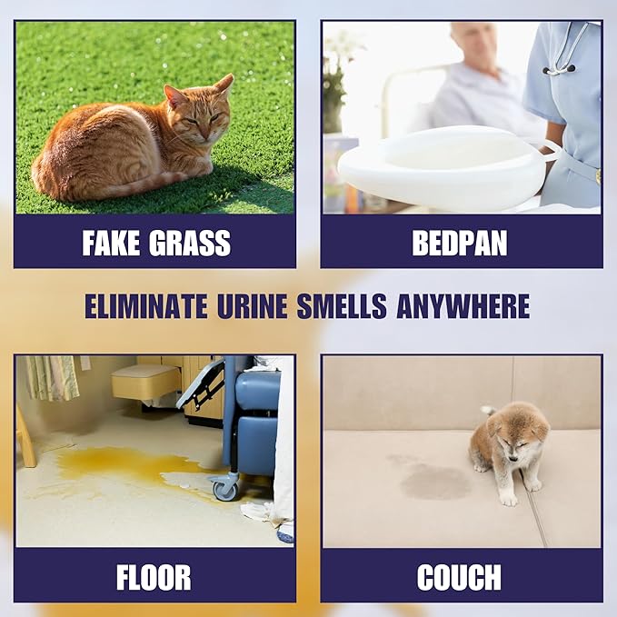SMELLEZE Natural Urine Smell Remover Deodorizer: 50 lb. Granules Get Pee Stink Out