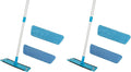 Microfiber Swivel Household Mop Kit (Pack of 2)