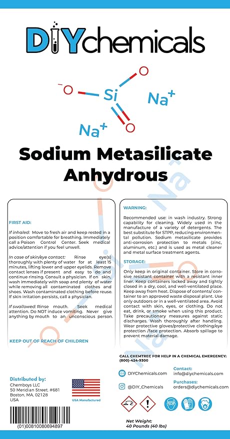 Sodium Metasilicate 2 Lbs