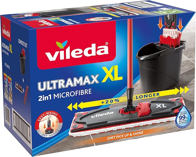 Vileda Ultramax XL Universal Complete Set red Black