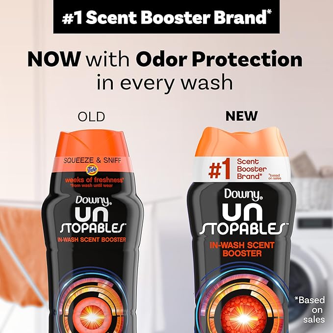 Downy Unstopables In-Wash Laundry Scent Booster Beads Tide Original 13.4 oz