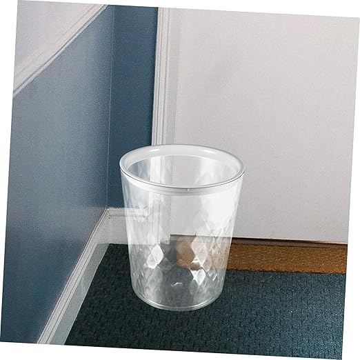 Vaguelly Trash Can Wastebasket Capacity Garbage Container for Home Bathroom Kitchen Lightweight Portable Design Easy to Identify Waste