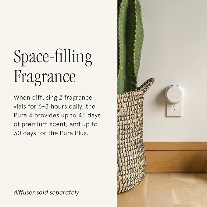 Pura &amp Antica Farmacista Home Scent Refill - Smart Home Air Diffuser Fragrance - Provides Hours of Luxury Fragrance - Household Essential - Clean &amp Safe Diffuser - Single Refill Cashmere Pear