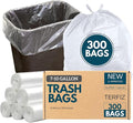 7-10 Gallon Trash Bags | 300 Bags | Multipurpose for Office Bathrooms Business Home Commercial and Industrial Needs