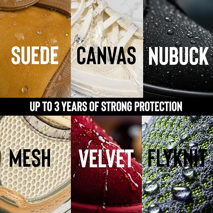 Liquiproof LABS Premium Protector Spray 125ml - long lasting waterproof and stain protection for leather suede nubuck sheepskin and fabrics. For use on shoes handbags trainers boots clothes etc