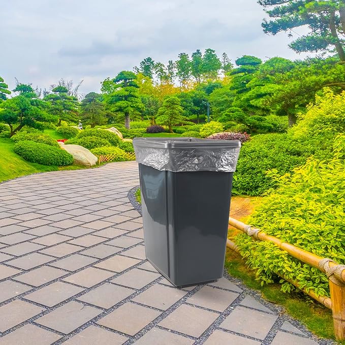 Gainhope 18 Gallon Trash Bag Large Kitchen Trash Bag Tall Kitchen Garbage Bags 100 Counts