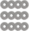 Compatible For Ecovacs Compatible For Deebot X5 MAX Mop Cloths Parts Compatible For Ecovacs X5 Pro Ultra Robot Vacuum Cleaner(12PCS)