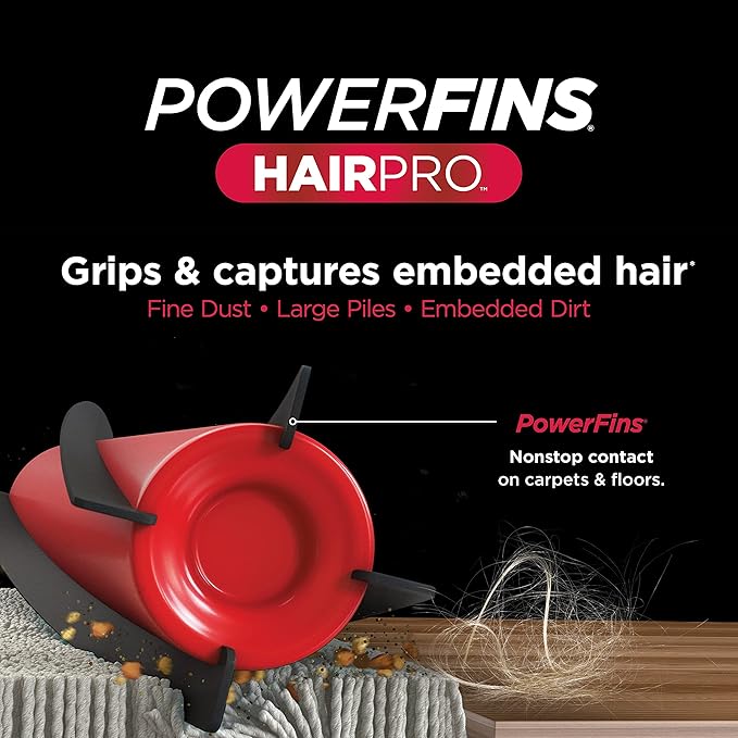Shark HZ702 Ultralight PetPro Corded Stick Vacuum with PowerFins HairPro Odor Neutralizer Technology Wine Purple