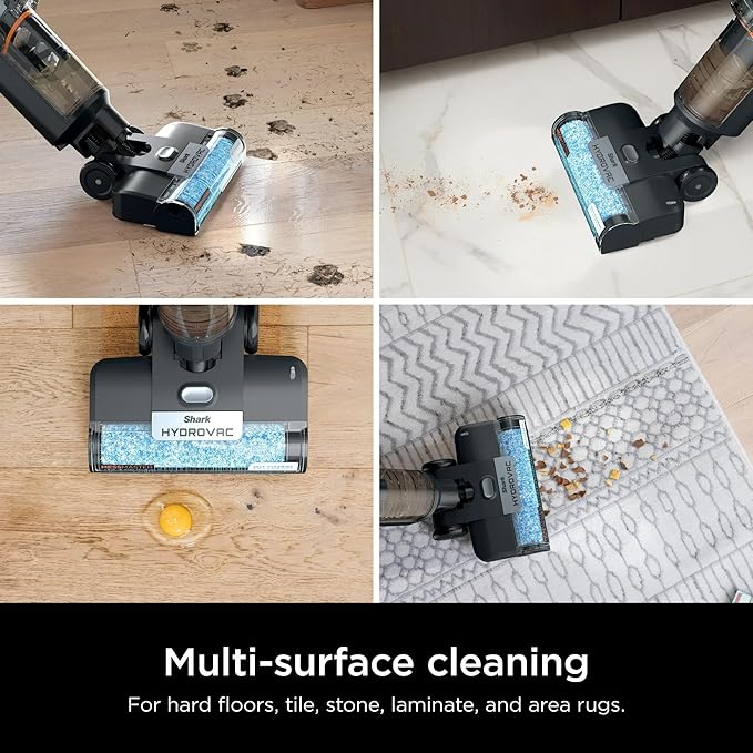 SHARK R-WD260 HydroVac MessMaster 3-in-1 Cordless Self-Cleaning Multi-Surface Cleaner - Certified Refurbished