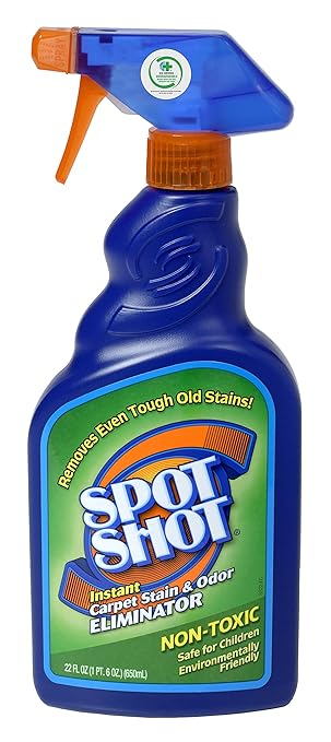 Spot Shot Instant Carpet Stain &amp Odor Eliminator 22 OZ [Non-Aerosol Trigger]