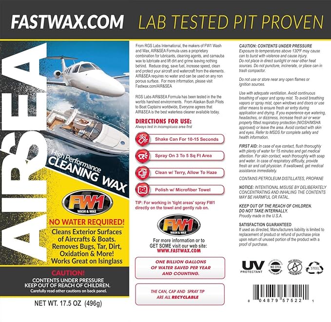 FW1 AIR&ampSEA Lab Tested Pit Proven.