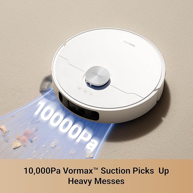DREAME L10s Ultra Gen 2 Robot Vacuum and Mop 10000Pa Suction MopExtend Tech All-in-One Base Station 75 Days Auto-Empty Mop Self-Washing&ampDrying Smart Obstacle Avoidance Carpet Cleaning