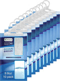Emily's Choice Ocean Breeze Hanging Moisture Absorber 9.8oz (10 Pack) - Eliminates Musty Odors for FresherIdeal for Closet RV BoatLarge 16oz / 500ml Catch Basin/Comparable to Damp Rid