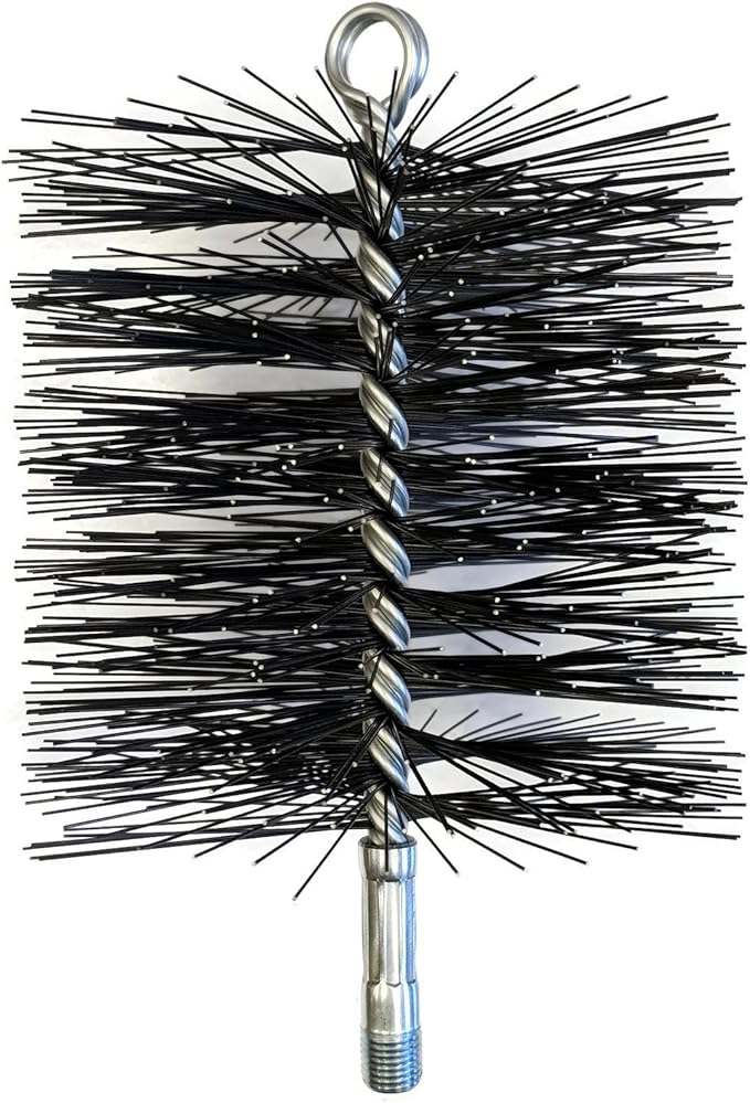 Midwest Hearth Wire Chimney Cleaning Brush (6-Inch Round) Made in USA