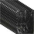 Plastic Trash Bags 25pcs 80x100cm Thick 2.5 Mil Black Garbage Bags for Kitchen Bathroom Office Home Waste Disposal