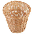 BESPORTBLE Wicker Wastebasket Woven Trash Basket Natural Rattan Material Bathroom Office Home Storage Decorative Waste Bin