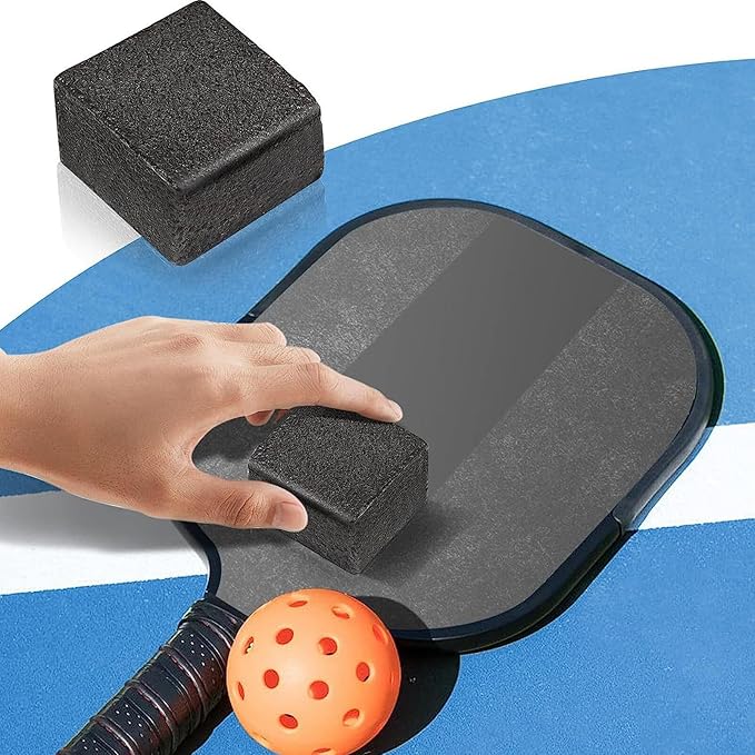 Pickleball Paddle Eraser 14 Pack – Rubber Cleaning Block 2-1/2 x 2-1/4 x 1 – Removes Dirt Ball Marks and Dust – Restore Paddle Surface Grip &amp Spin – Pickleball Paddle Cleaner Combo