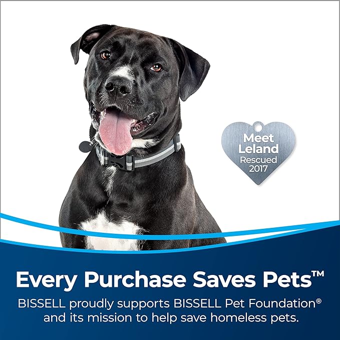 Bissell 2998 MultiClean Allergen Lift-Off Pet Vacuum with HEPA Filter Sealed System Lift-Off Portable Pod LED Headlights Specialized Pet Tools Easy Empty Dirt Tank
